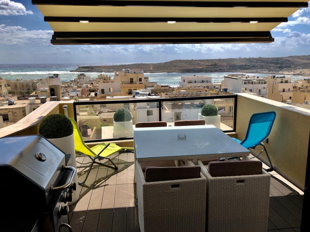 Marsascala Sea View Apartment & Penthouse Marsaskala Exteriör bild